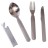 Ложка-вилка-нож KingCamp Chow Kit Set 2996, 6951157401087