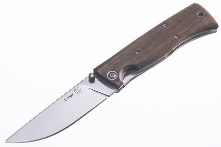 Нож складной Кизляр Стерх клинок AUS-8, рукоять орех, 08029