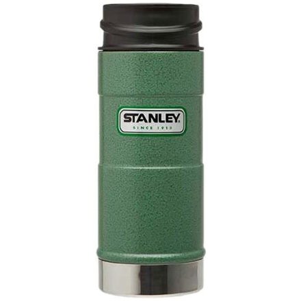 Термокружка Stanley Classic 1-Hand 0.35 л зеленая, 10-01569-005