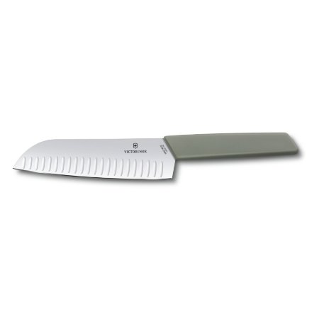 Нож кухонный сантоку Victorinox Modern Santoku оливковый 6.9056.17K6B