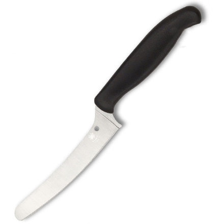 Нож кухонный Spyderco Z-Cut Blunt Tip черный PlainEdge (K13PBK)