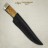 Нож АиР Бекас рукоять карельская береза, алюминий, клинок 100х13м, AIR9143
