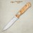 Нож АиР Пескарь ЦМ рукоять карельская береза, клинок 95х18, AIRF0000008203