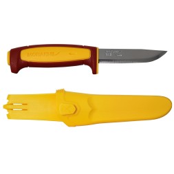 Уцененный товар Нож Morakniv Basic 511 Limited Edition 2023 Yellow / Dala Red (Новый. Замин 4мм)