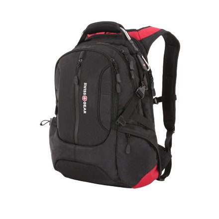 Рюкзак Swissgear SA15912215 15”, черный-красный, 36х17х50 см, 30 л