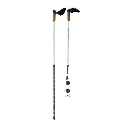 Телескопические палки для скандинавской ходьбы Kaiser Sport Nordic Walking white, SL-2B-2-135-W