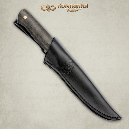 Нож АиР Пескарь ЦМ рукоять текстолит, клинок 95х18, AIRF0000007916