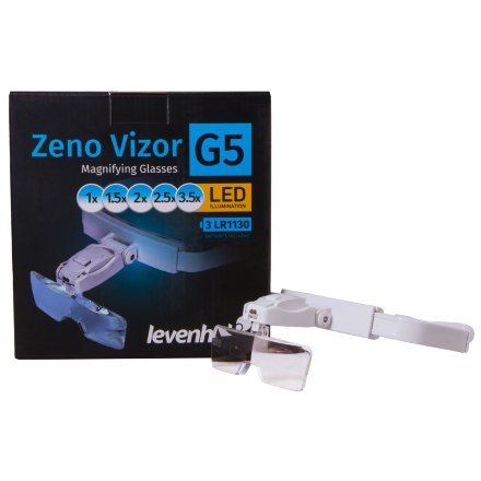Лупа-очки Levenhuk Zeno Vizor G5, 72609
