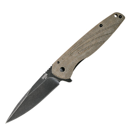 Нож Нож Ontario 8599 Shikra клинок AUS8 чёрное покрытие PVD
