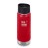 Термобутылка Klean Kanteen Insulated Wide Cafe Cap 16oz (473 мл) Mineral Red, 1003138