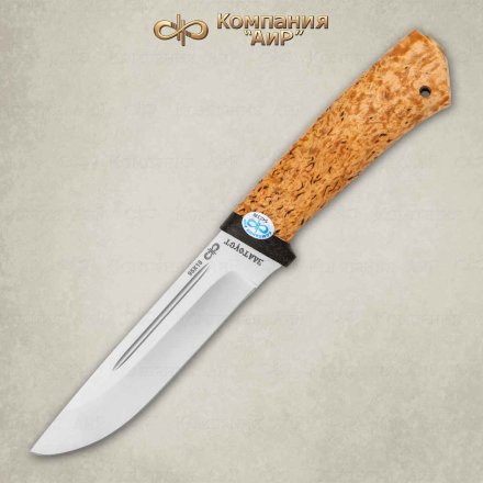 Нож АиР Бекас рукоять карельская береза, клинок 100х13м, AIR3792