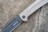 Нож складной Кизляр Скаут клинок AUS-8 stonewash черный, рукоять АБС-пластик, 08033