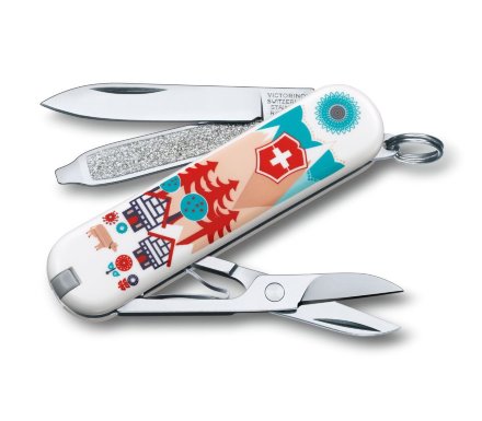 Нож-брелок Victorinox Swiss Village 0.6223.L1510