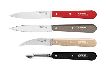 Набор ножей Opinel Les Essentiels Loft, нержавеющая сталь, (4 шт./уп.), 001626