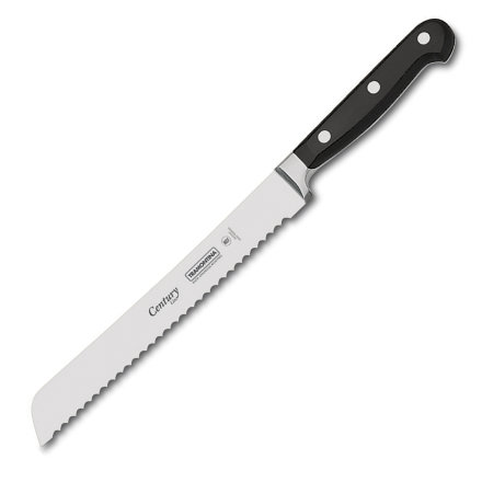 Нож для хлеба Tramontina Century 20 см, 24009/108-TR, 24009-108-TR