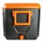 Изотермический контейнер термобокс Biostal 30 л., серый-оранжевый (CB-30G)