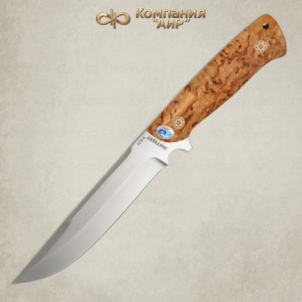 Нож АиР Рифей ЦМ рукоять карельская береза, клинок 100х13м, AIRF0000005293