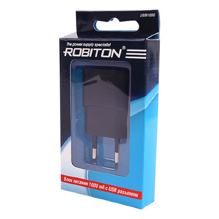 Адаптер Robiton USB1000 1000mA, 8116