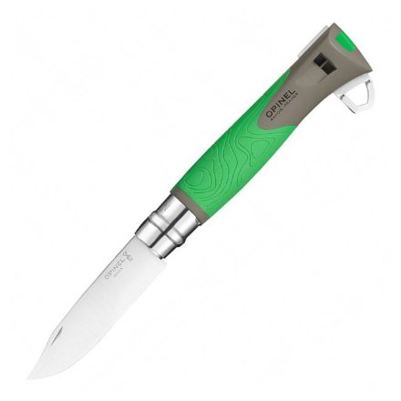 Нож Opinel №12 Explore, зеленый, 001899