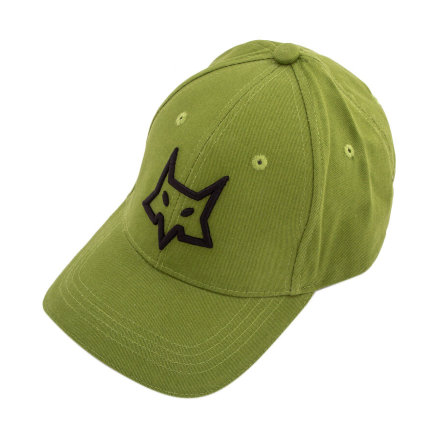 Бейсболка Fox FFX-CAP01GR зеленая с серебристым логотипом (09BO023)
