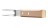 Bилка для нарезания мяса Opinel №124, деревянная рукоять, нержавеющая сталь, 001824