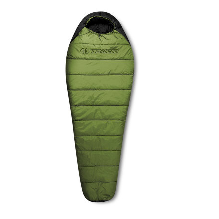 Спальный мешок Trimm WALKER, зеленый 195 L, 50197