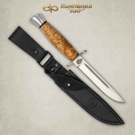 Нож АиР Финка-2 рукоять карельская береза, клинок 95х18, AIR4379