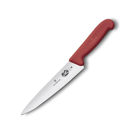 Нож Victorinox разделочный красный, лезвие 15 см (5.2001.15)