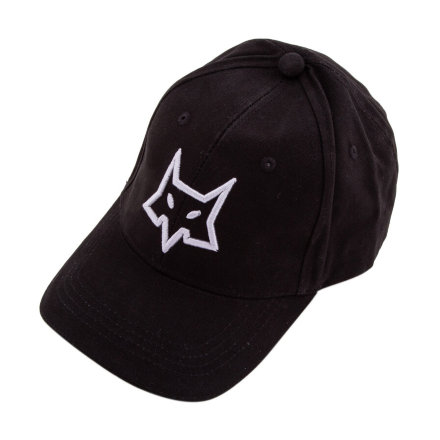 Бейсболка Fox FFX-CAP01B черная с серебристым логотипом (09BO021)