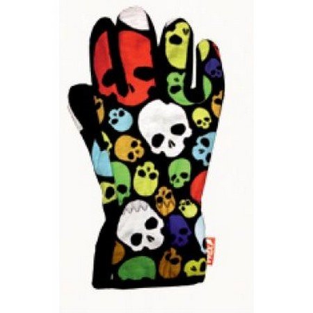 Перчатки Wind X-Treme Gloves plain 231 happy skulls L