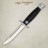 Нож АиР Финка-2 рукоять кожа, клинок 100х13м, AIR4372