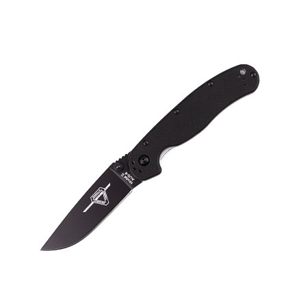 Нож Ontario 8861 RAT II клинок AUS8 чёрное покрытие