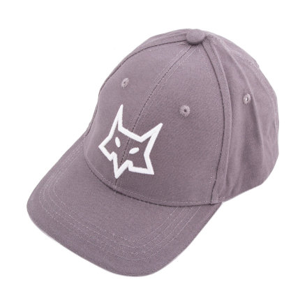 Бейсболка Fox FFX-CAP01GY серая с белым логотипом (09BO022)