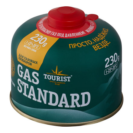 Газовый баллон Tourist gas standard, 230 г TBR-230