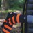 Водонепроницаемые детские варежки Dexshell Children mittens оранжевый/черный