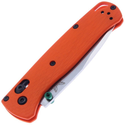 Нож складной Benchmade Bugout CU535-SS-20CV-G10-ORG рукоять оранжевая G10 клинок 20CV
