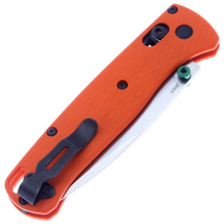 Нож складной Benchmade Bugout CU535-SS-20CV-G10-ORG рукоять оранжевая G10 клинок 20CV