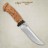 Нож АиР Росомаха рукоять карельская береза, клинок 100х13м, AIR7028