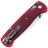 Нож складной Benchmade Bugout CU535-SS-S30V-G10-RED рукоять красная G10 клинок S30V