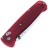 Нож складной Benchmade Bugout CU535-SS-S30V-G10-RED рукоять красная G10 клинок S30V
