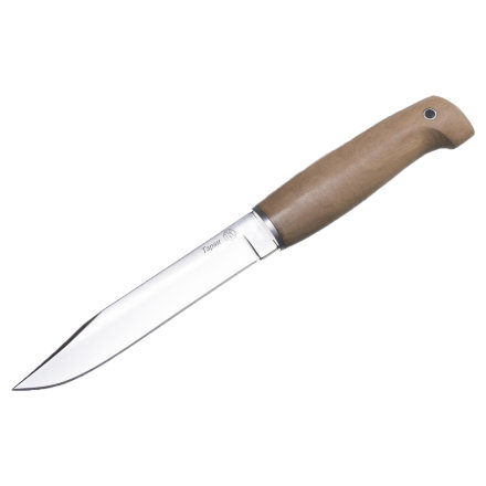 Нож Кизляр Таран 03150 клинок полированный, рукоять дерево