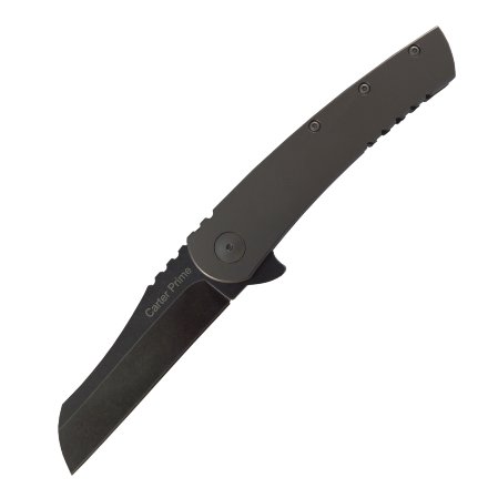 Нож Ontario 8875 Carter Prime чёрный клинок D2 stonewash