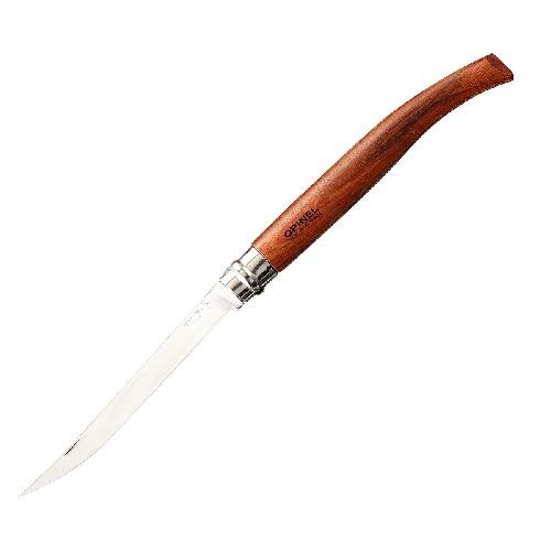 Нож филейный Opinel №15, нержавеющая сталь, рукоять бубинга (Как витринный образец)
