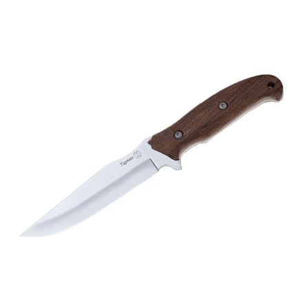 Нож Кизляр Тарпан 03157 клинок стоунвош серый, рукоять дерево