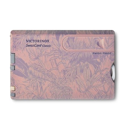 Швейцарская карта Victorinox SwissCard Classic розовый подарочная коробка 0.7155