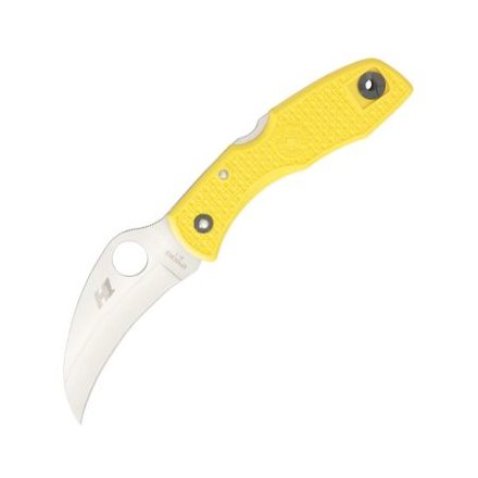 Складной нож Spyderco Tasman Salt 106PYL желтый