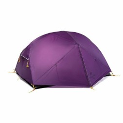 Палатка Naturehike Mongar NH17T007-M 20D двухместная сверхлегкая,фиолетовая, 6927595700594