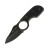 Шейный Нож Kizlyar Supreme Amigo X AUS-8 Black (клинок черный, рукоять черная), 4650065056038