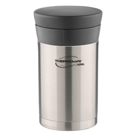 Термос Thermos DFJ-500 ThermoCafe food flask 0.5л стальной-черный (868169)