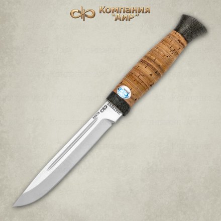 Нож АиР Финка-3 рукоять береста, клинок 100х13м, AIR4396